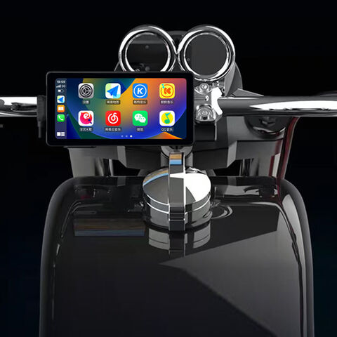 Pantalla Android Impermeable para Motocicleta con Carplay, Suministro del Fabricante, Navegador y Localizadores GPS para Motocicletas