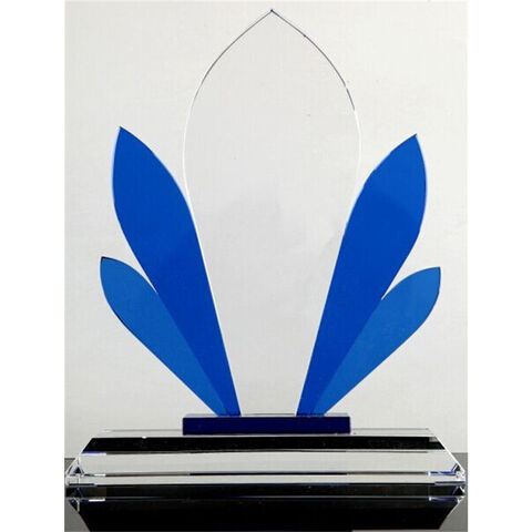 Trofeo de cristal al por mayor para premios y ceremonias
