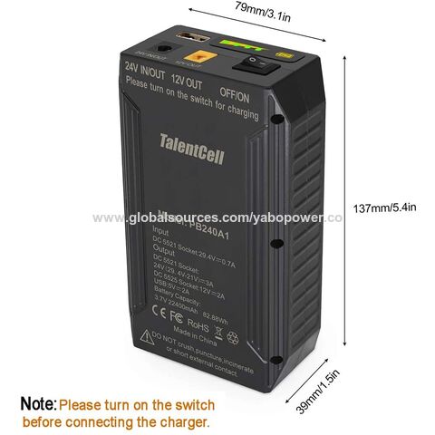 YABO Großhandel 25.9V 3200mAh DC 24V China Backup Mini DC USV Stromversorgung Wiederaufladbare Batterie für Solaranlagen 24V