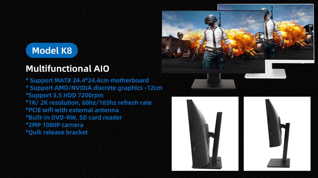 27 Inch 1920*1080 Ips 3.0mp Camera Windows11 Monoblock Barebone Aio All ...