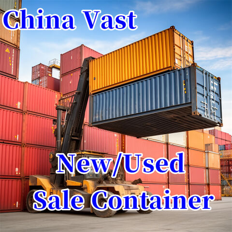 Used or Second Hand 85% New 40 Foot High Cube Metal Shipping Container for Sale