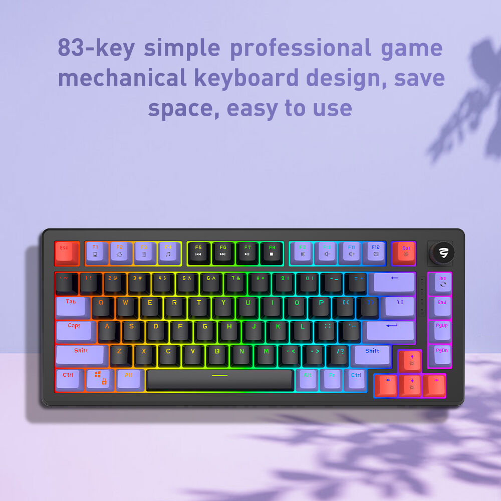 Factory Direct High Quality China Wholesale Ky-mk88b Ergonomic 83 Keys ...