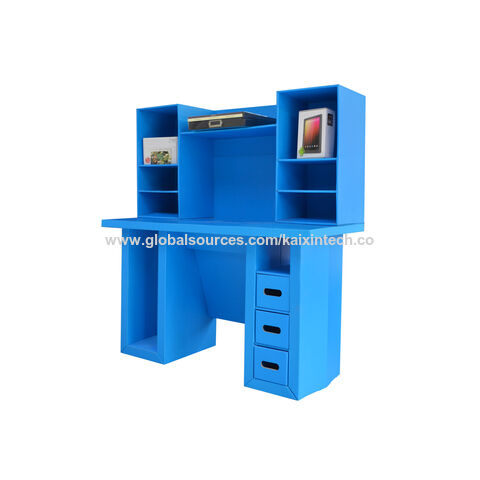 Mobiliario escolar, muebles de cartón, estantería para niños, exhibidor corrugado para niños