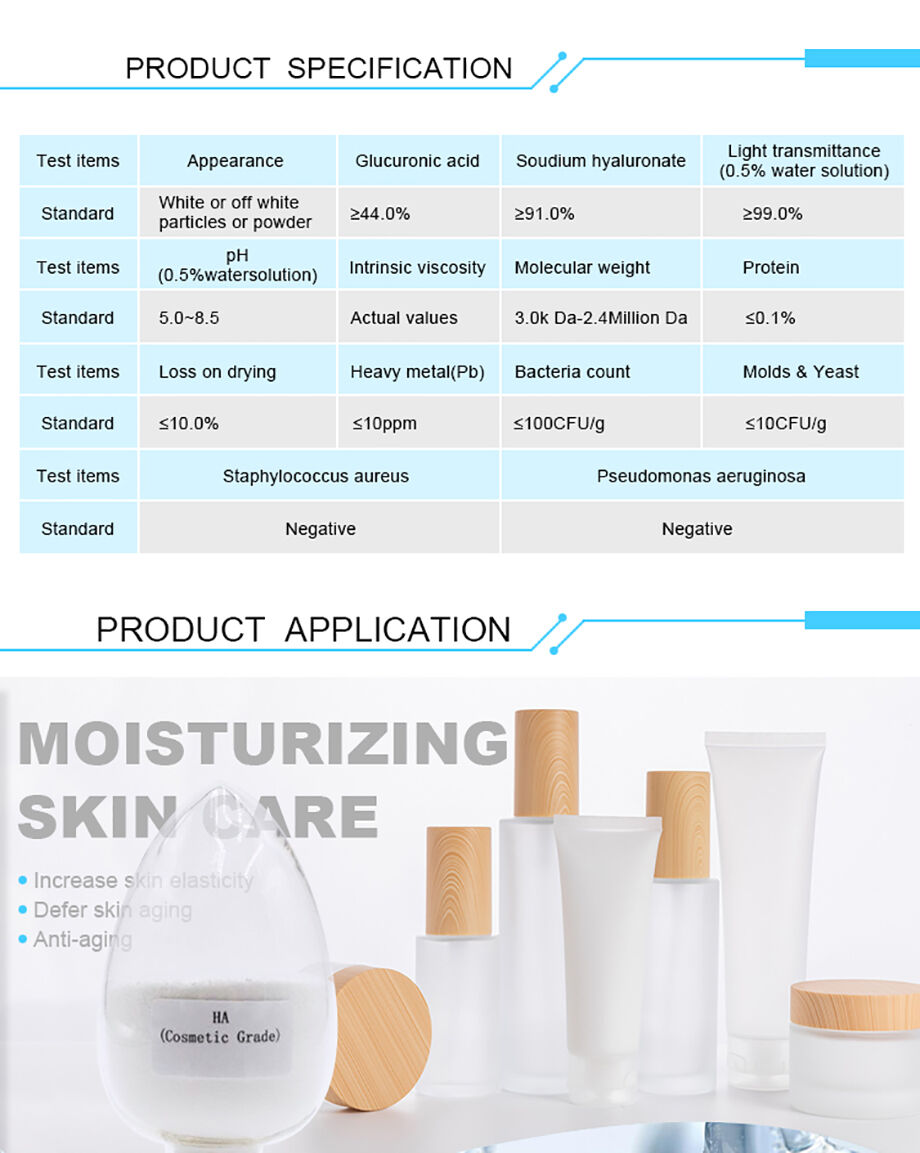 High Molecular Cosmetic Grade Sodium Hyaluronate Crosspolymer ...