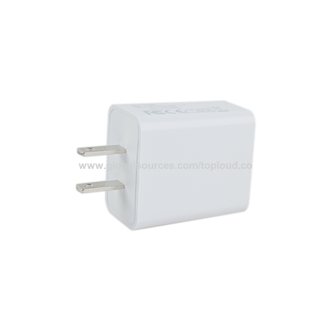 محول تيار متردد USB QC3.0 5 فولت 3 أمبير 18 وات 1 منفذ USB الأكثر مبيعًا في اليابان لعام 2024 للهاتف المحمول