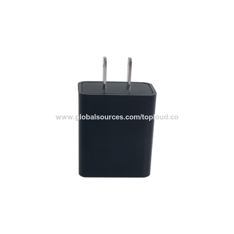 محول تيار متردد USB QC3.0 5 فولت 3 أمبير 18 وات 1 منفذ USB الأكثر مبيعًا في اليابان لعام 2024 للهاتف المحمول
