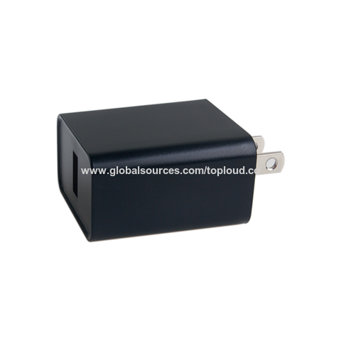 محول تيار متردد USB QC3.0 5 فولت 3 أمبير 18 وات 1 منفذ USB الأكثر مبيعًا في اليابان لعام 2024 للهاتف المحمول