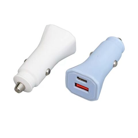 45W A+C Autoladegerät für Mobiltelefone USB-C Autoladegeräte Einzel USB A Einzel USB C PD Schnellladegerät Autoladegeräte 2024 OEM ODM