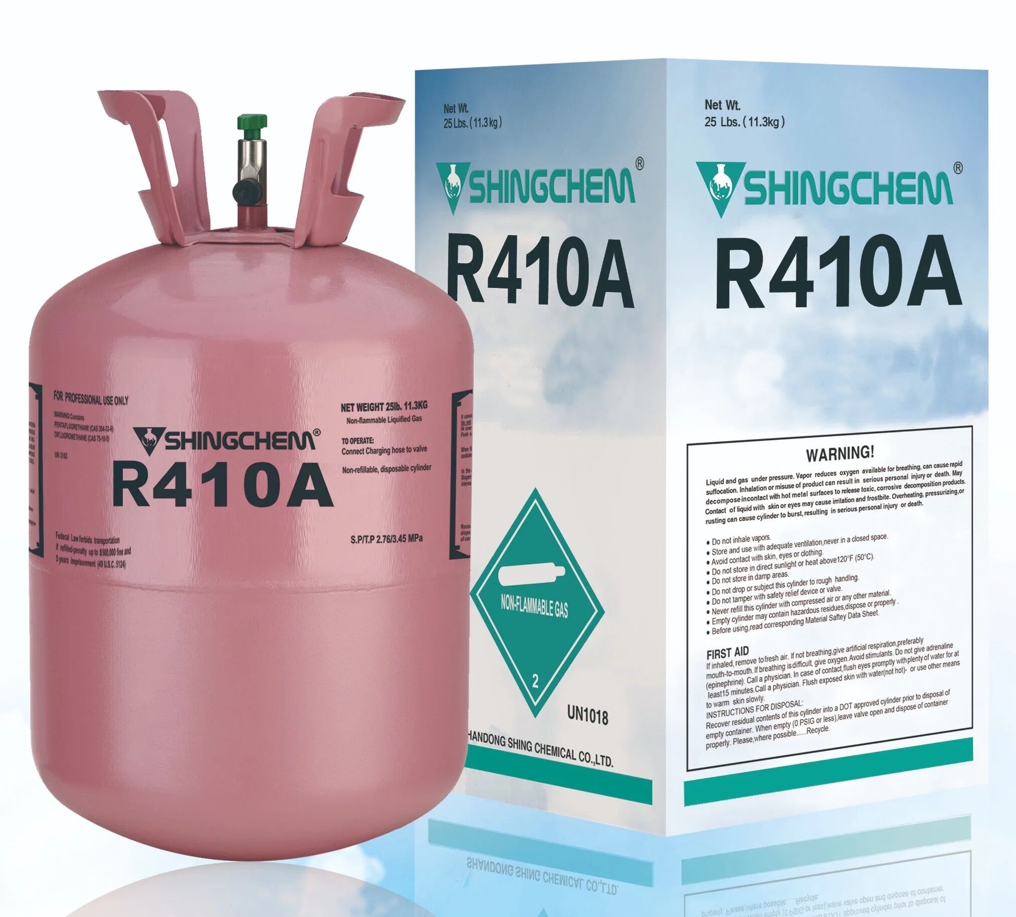 Ecofluor R410 Refrigerant , Suva 410a , R410a, Ecofluor R410