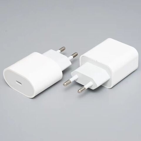 Fabrikpreis, PD 20W Reiseladegerät, Einzelanschluss, USB-C-Anschluss, EU-Stecker, Schnellladung, weiß, beliebtes Laden, Aufladen für Telefon