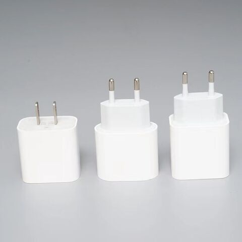 Fabrikpreis, PD 20W Reiseladegerät, Einzelanschluss, USB-C-Anschluss, EU-Stecker, Schnellladung, weiß, beliebtes Laden, Aufladen für Telefon