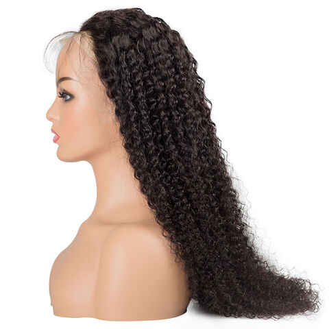 Lace front kinky curly wig best sale