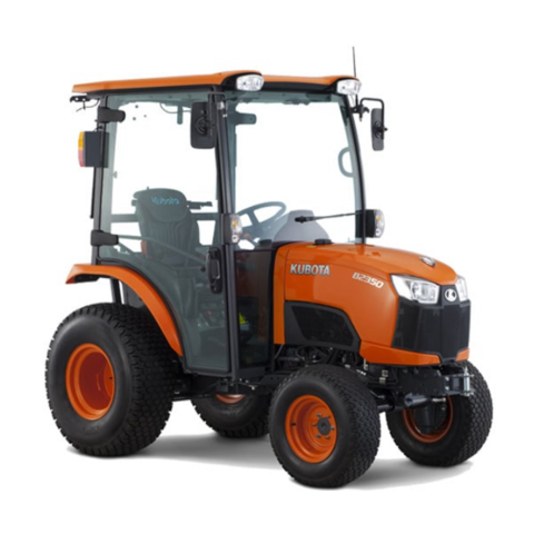 Tractor Kubota de 27 HP Multi Velocidades Comúnmente Utilizado en Horticultura y Cultivos de Huertos