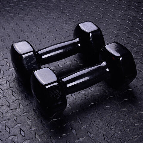 Halteres fixos hexagonais com revestimento para braços finos, fitness em casa para mulheres e homens, exercícios de salto, modelagem, halteres de mão, halteres para dips