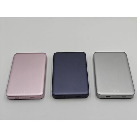 Neu eingetroffen: Kabellose Powerbank 5000mAh, Mobile Stromversorgung, Tragbarer kabelloser Akku