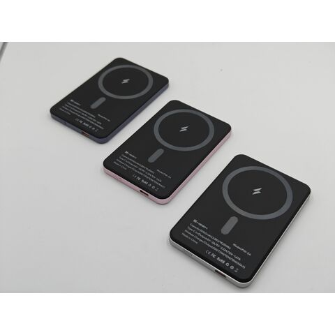 Neu eingetroffen: Kabellose Powerbank 5000mAh, Mobile Stromversorgung, Tragbarer kabelloser Akku
