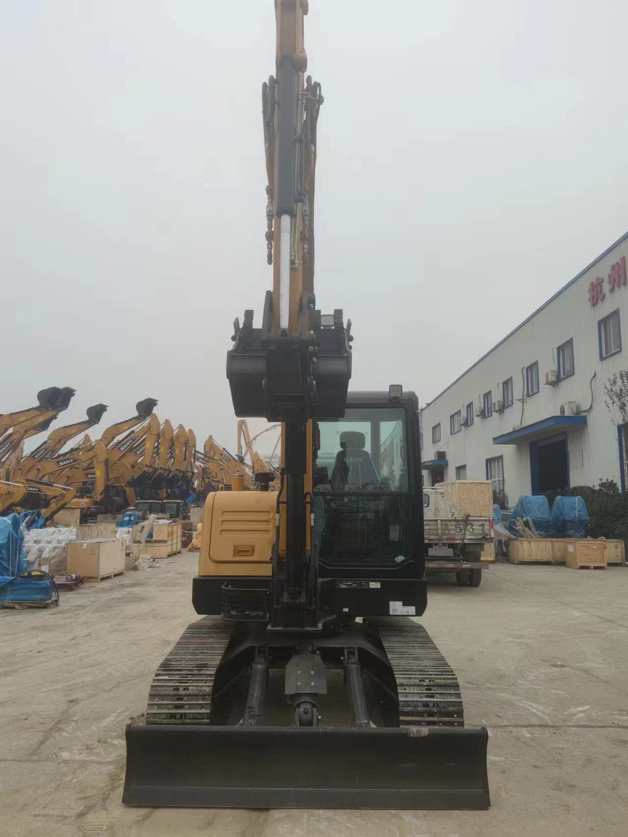 cheap-sale-second-hand-sy60-excavator-construction-equipment-machinery