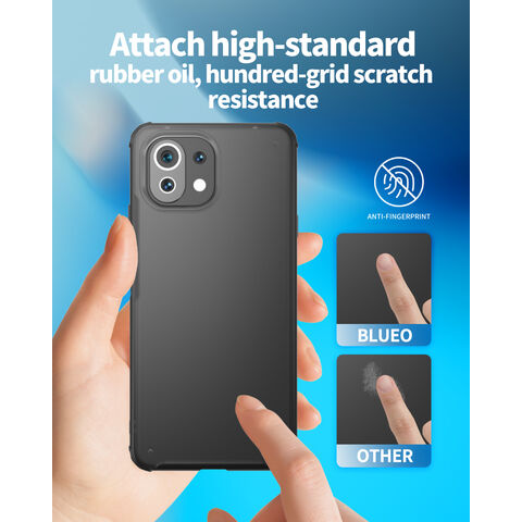 Capa traseira flexível e macia de TPU PC translúcida fosca para Redmi K40 Gaming K40 Pro