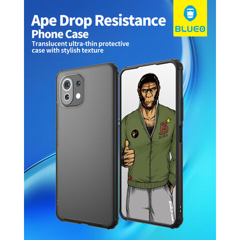 Capa traseira flexível e macia de TPU PC translúcida fosca para Redmi K40 Gaming K40 Pro