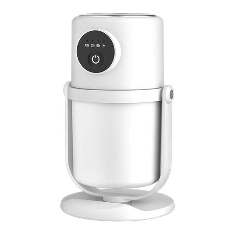 Umidificador de mesa para escritório, quarto, mini purificador de ar portátil, luz noturna, umidificador de água com névoa