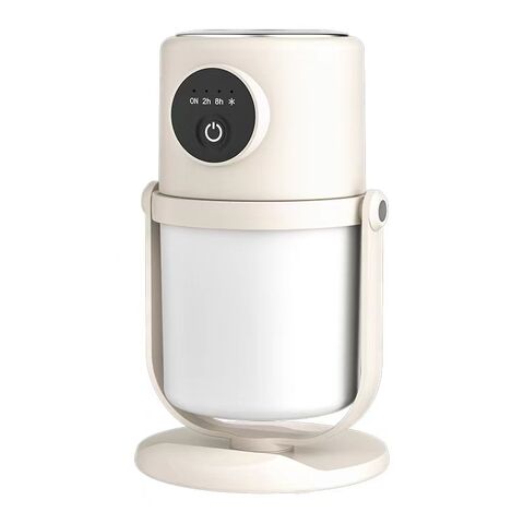 Umidificador de mesa para escritório, quarto, mini purificador de ar portátil, luz noturna, umidificador de água com névoa