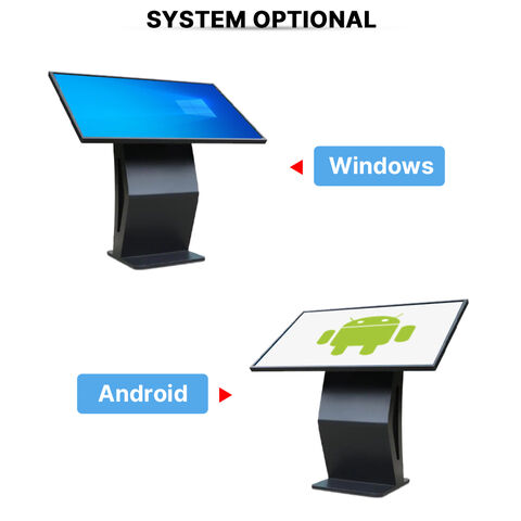 Borne de commande automatique à écran tactile tout-en-un, PC Windows, LCD tactile 4K 32 pouces couleur 1080p pour magasin - Prix de gros