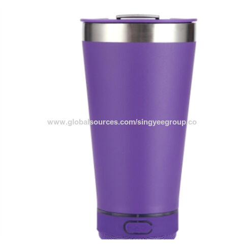 Vaso de cerveza con audio Bluetooth de 16 oz, taza termo de acero inoxidable 304, vaso portátil para coche para exteriores