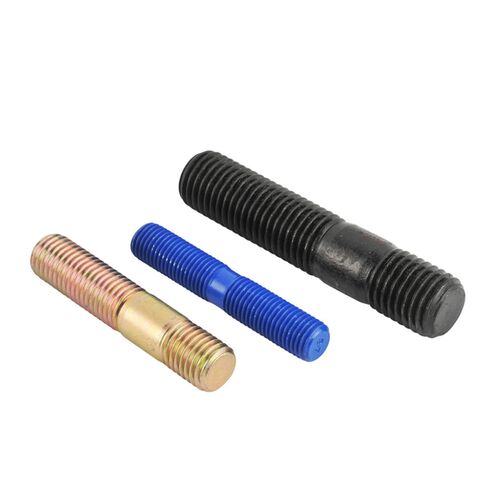 Prisioneiros de extremidade dupla ASTM A193 B7 B7M L7 L7M L43 B16 A320 B8 B8M 660B, simples/PTFE/pretos/galvanizados a quente