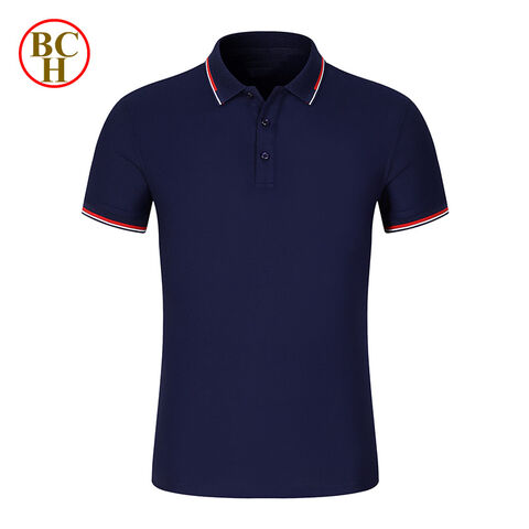 Neues Design Benutzerdefiniertes Logo Druck Polo T-Shirt Kurzarm Halbarm Besticktes Herren T-Shirt