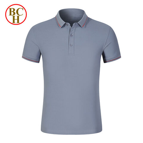Neues Design Benutzerdefiniertes Logo Druck Polo T-Shirt Kurzarm Halbarm Besticktes Herren T-Shirt