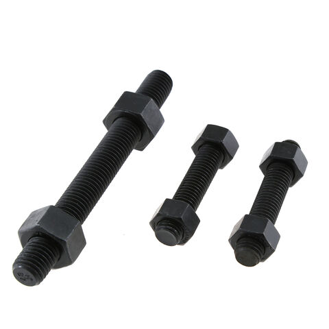 Tige filetée continue 4-1/4" phosphatée noire DIN 976 ASTM A193 B16