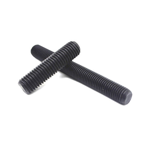 Tige filetée continue 4-1/4" phosphatée noire DIN 976 ASTM A193 B16