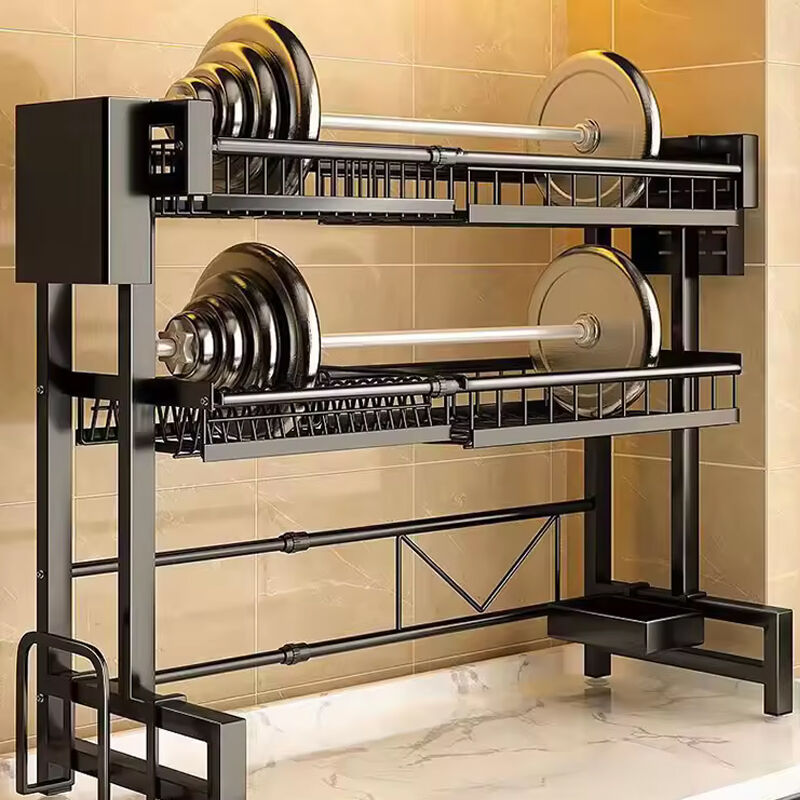 Linear Dish Rack Bulk Buy China Wholesale 2 Layers Telescopic Drainer Dish Drying Rack ...