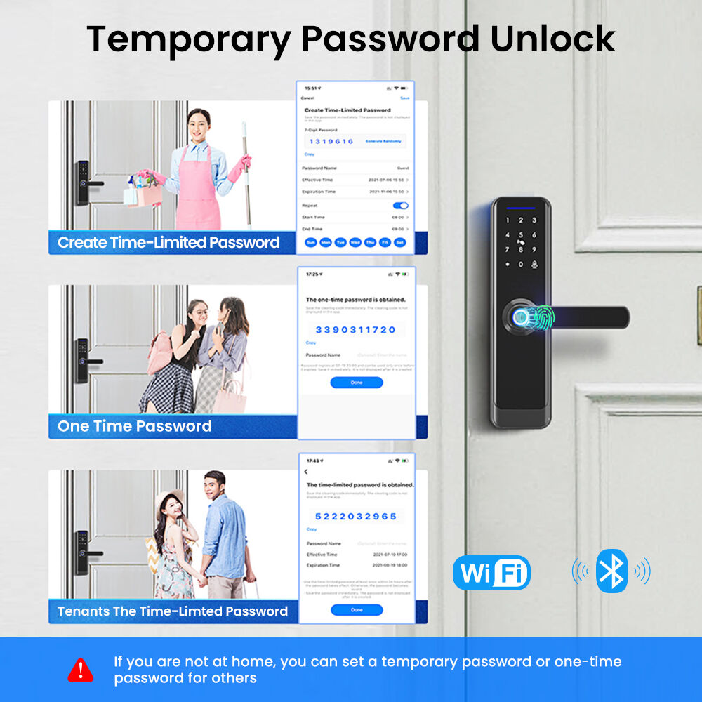 Wifi Fingerprint Digital Password Keyless Avatto Apartment Home Room ... - Wireless Door Lock Integration For Apartments