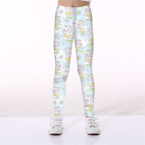 Leggings Ajustados Personalizados con Diseño de Helado de Corazón, Leggings con Logo Personalizado, Mallas Deportivas de Alto Rendimiento, Pantalones de Yoga para Niñas