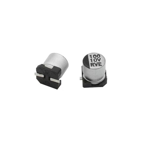 100uF 35V SMD Aluminium-Elektrolyt-Kondensator mit niedriger Impedanz