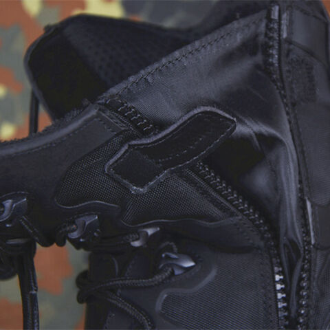 Botas de desierto negro botas de combate para hombres botas de patrulla y botas tácticas de senderismo duraderas para hombres botas tácticas al aire libre de trabajo