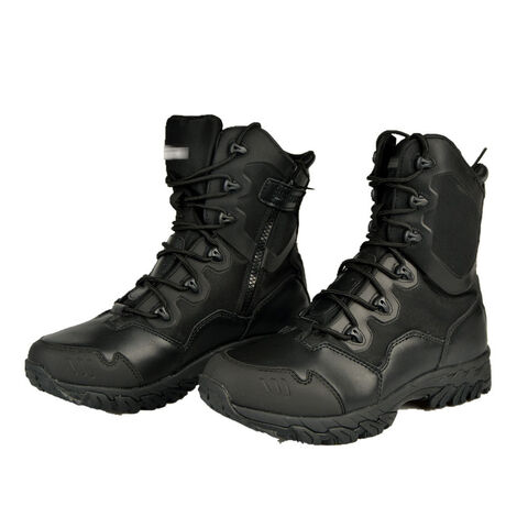 Botas de desierto negro botas de combate para hombres botas de patrulla y botas tácticas de senderismo duraderas para hombres botas tácticas al aire libre de trabajo