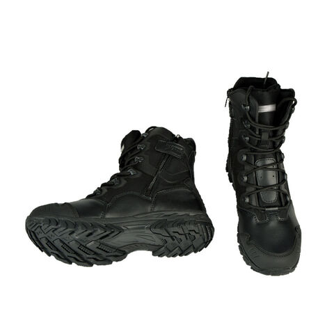 Botas de desierto negro botas de combate para hombres botas de patrulla y botas tácticas de senderismo duraderas para hombres botas tácticas al aire libre de trabajo