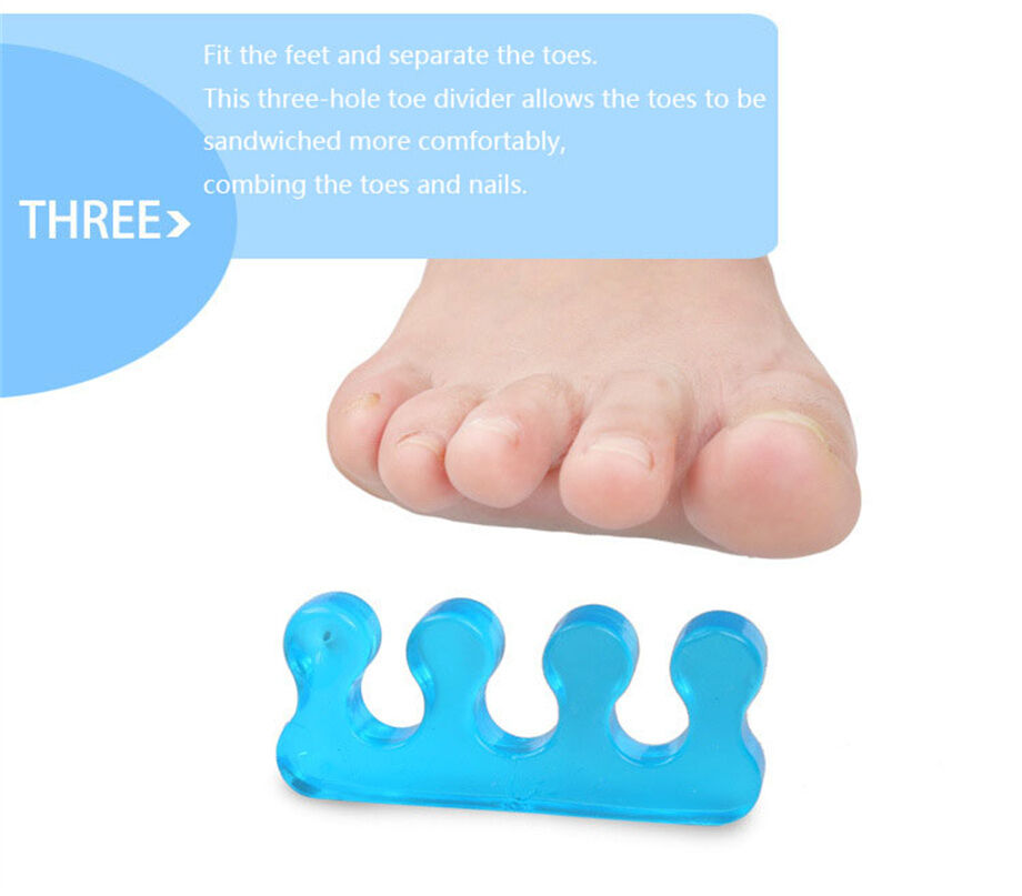Nail Art Silicone Toe Fixer Nail Tools Thumb Bracket Valgus Corrector ...