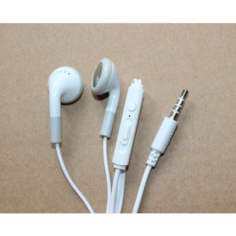 Auriculares tipo cremallera para iPod con micrófono y control de volumen, compatibles con teléfonos móviles, conector universal de 3,5 mm, ¡excelente precio!