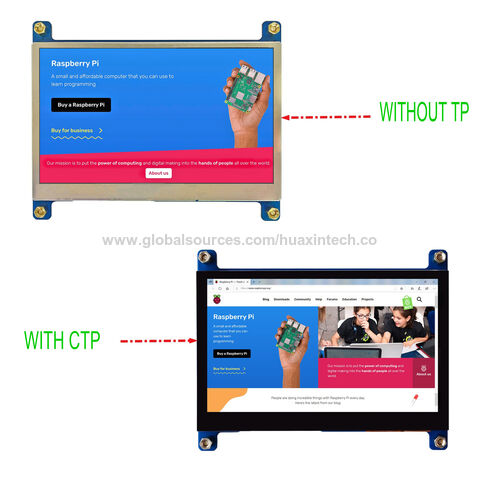 4,3-Zoll-TFT-LCD-Modul mit PCBA, 800x480 Auflösung, HDMI-Schnittstelle - Industrie-LCD-Display