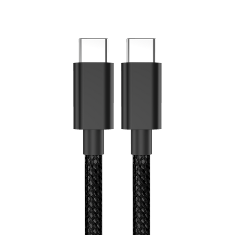 Cable de Datos de Carga Rápida USB A / USB C a Tipo C con Succión Magnética de 100W 6A, Fácil Almacenamiento para Cargar Teléfonos Samsung USB C