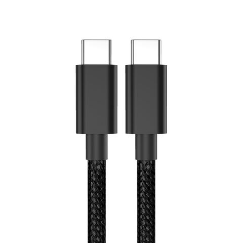 Cable de Datos de Carga Rápida USB A / USB C a Tipo C con Succión Magnética de 100W 6A, Fácil Almacenamiento para Cargar Teléfonos Samsung USB C