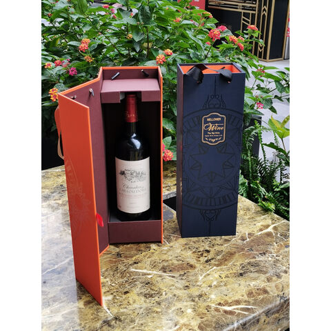 Boîtes de bougies en carton de luxe personnalisées, boîtes cadeaux magnétiques en papier, boîtes d'emballage pour vin