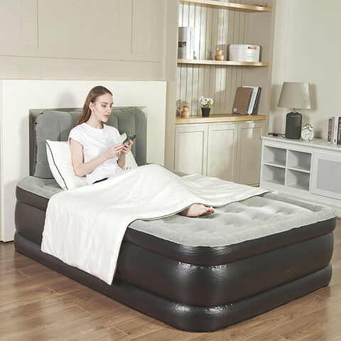 King size air mattress with headboard best sale