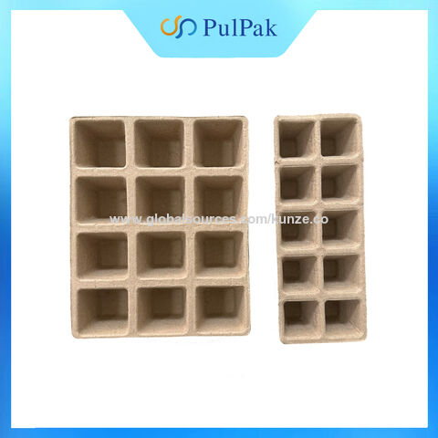 Biodegradable flower pots biodegradable disposable outdoor planters flower pot 100% pulp environmentally friendly self-degradable