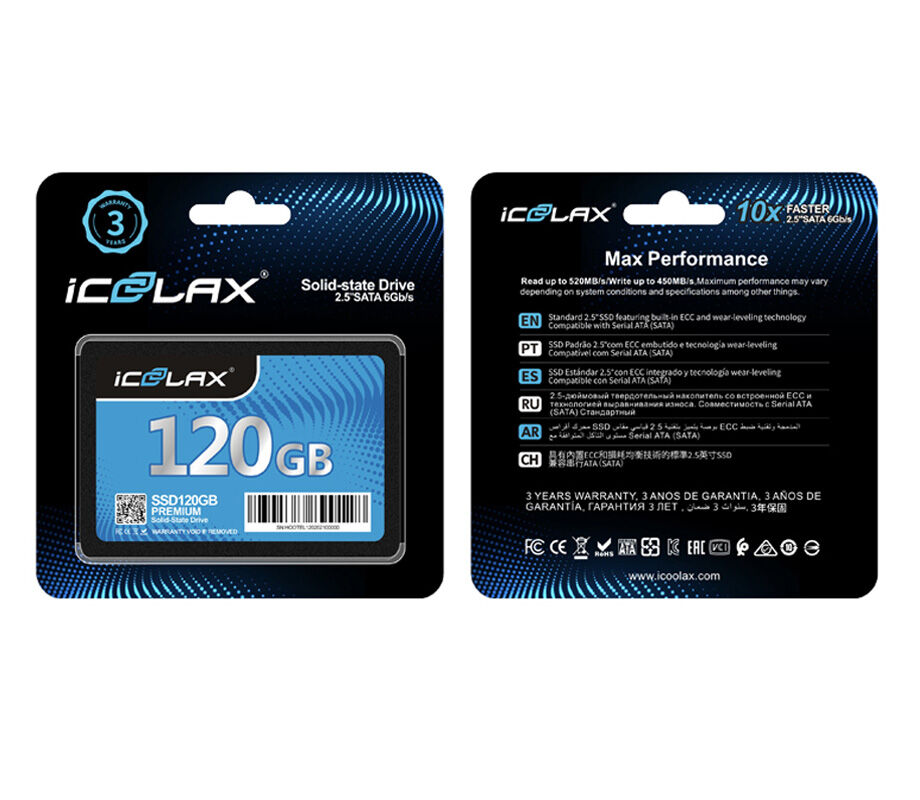 Icoolax Ssd Sataiii 2.5 Inch Hdd 256gb Sata3 Hard Drive Ssd