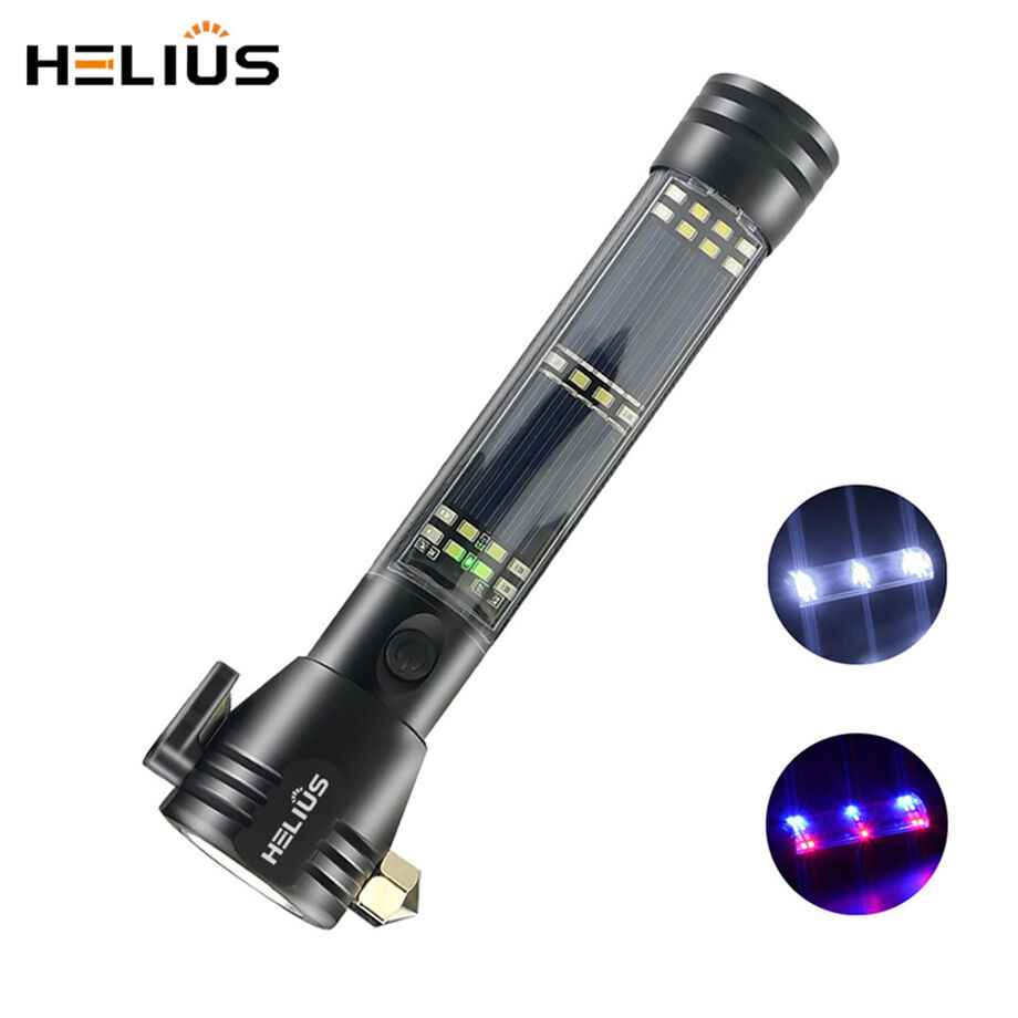 RSzeen Rechargeable EDC Flashlight, 600 Lumens Dual Light Sources Mini