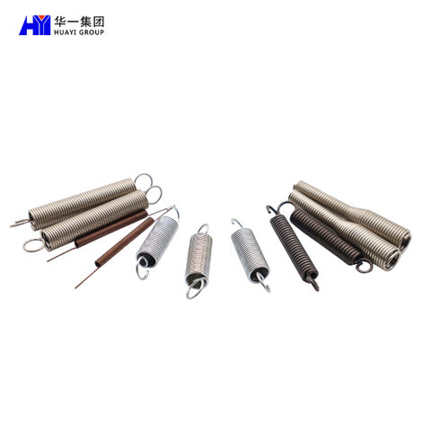Ressorts d'Extension en Acier Inoxydable de Haute Qualité en Gros, Ressorts d'Extension de Taille Personnalisée et de Qualité Industrielle pour Machines, Durables